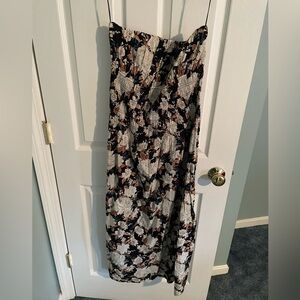 Abercrombie & Fitch Strapless Maxi Dress